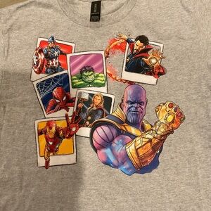 Marvel Superheroes Gray Kids T-Shirt